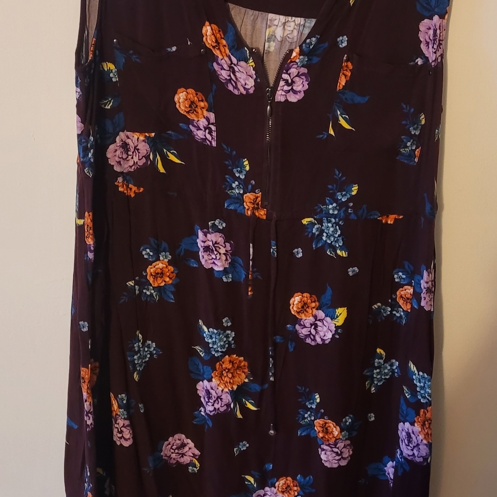 Floral Sleeveless Dress